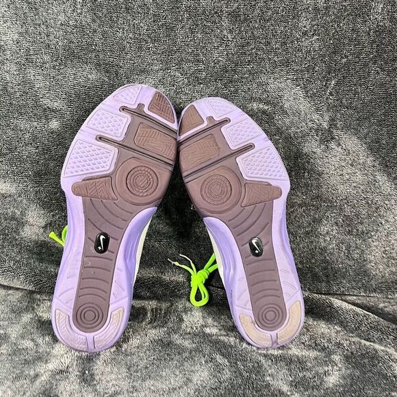 Nike Women's Lunar Hyper Workout XT Silver Purple Sz 8.5 Training - Picture 7 of 8